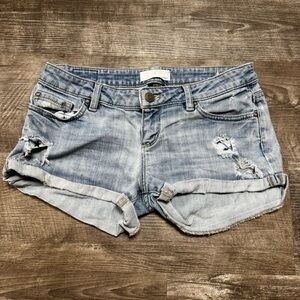 Garage Flirty Short Jean Shorts Size 5